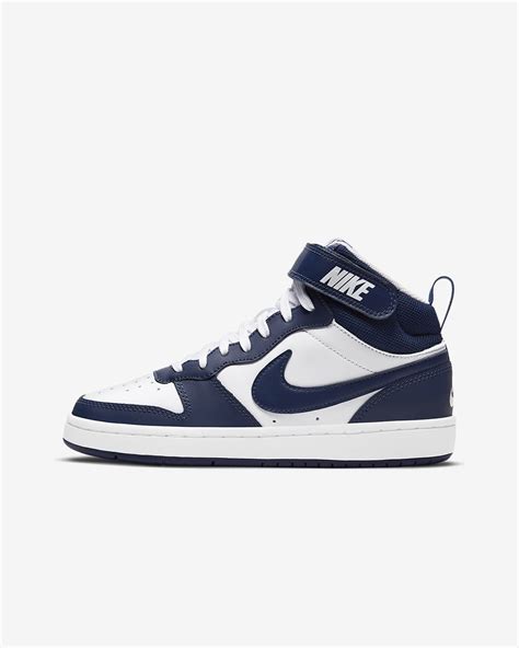 nike court borough mid 2 blauw|mid2 sneakers.